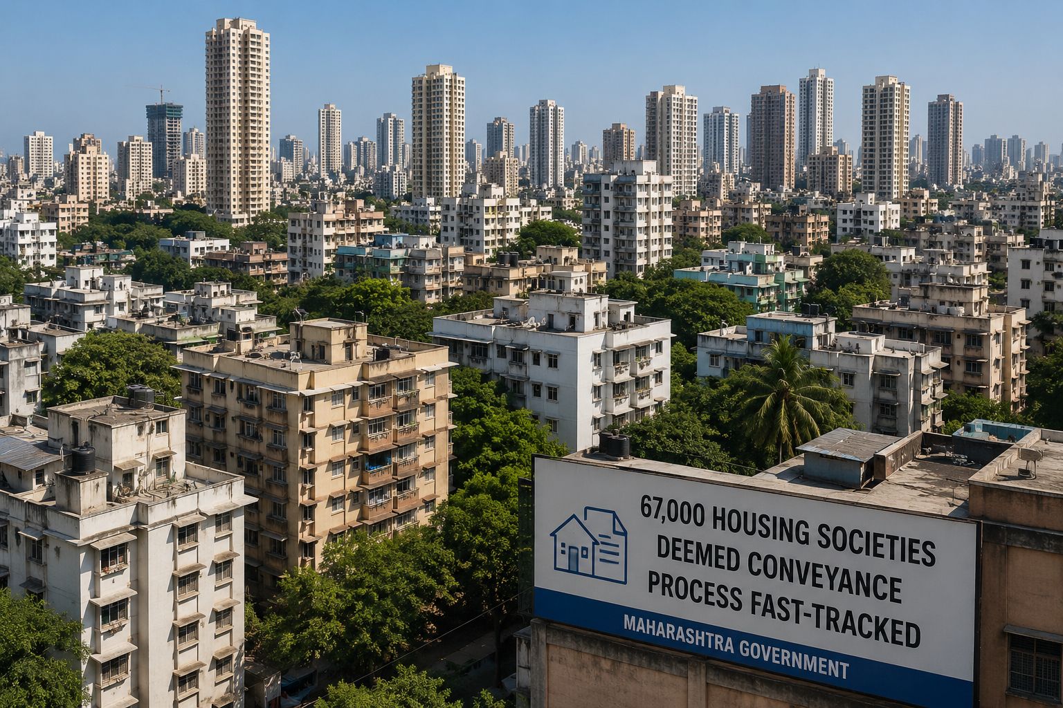 Maharashtra Fast-Tracks Deemed Conveyance for 67,000 Housing Societies
