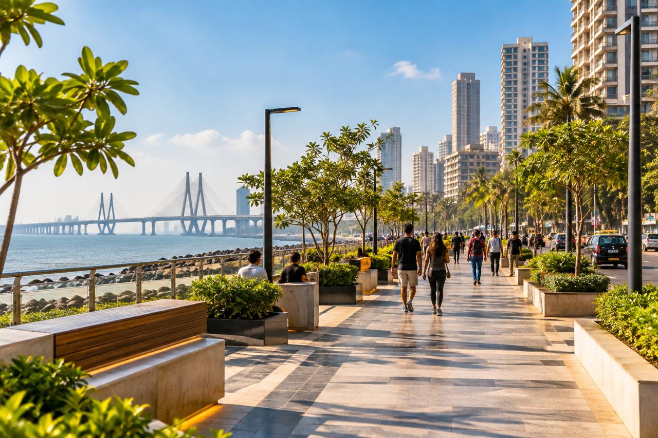 Bandra Bay gets a new pedestrian corridor, built with BMC