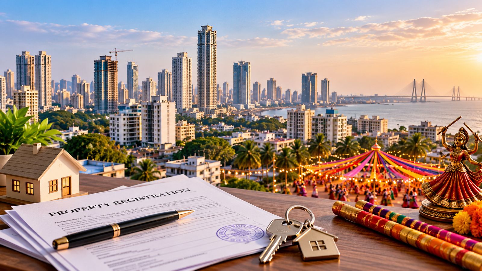 Mumbai registrations ease 4% during Navratri 2026