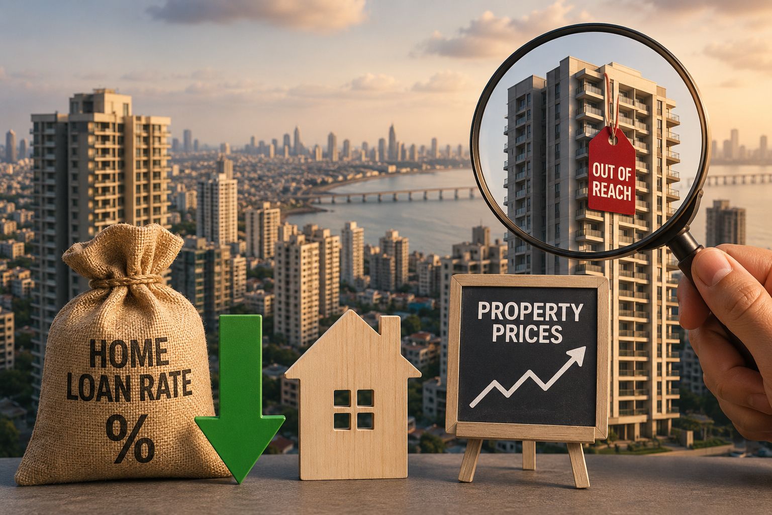 Mumbai Home Affordability Weakens Despite Lower Loan Rates
