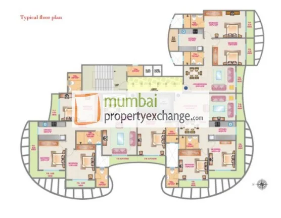 Shivom Enclave, Santacruz East — floor plan 1