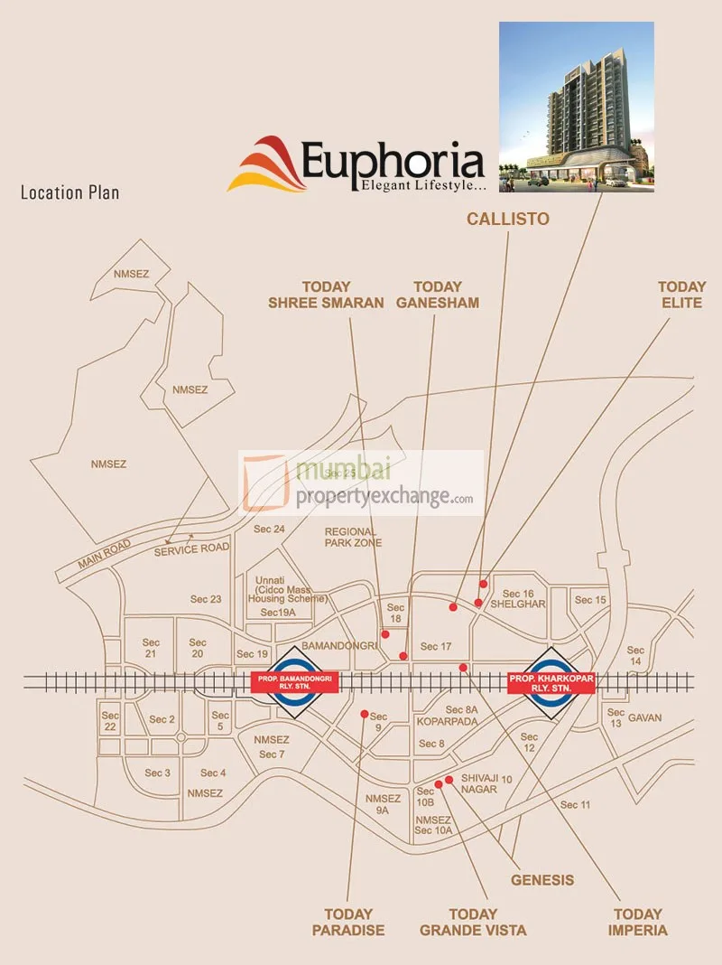 Euphoria, Ulwe — floor plan 2