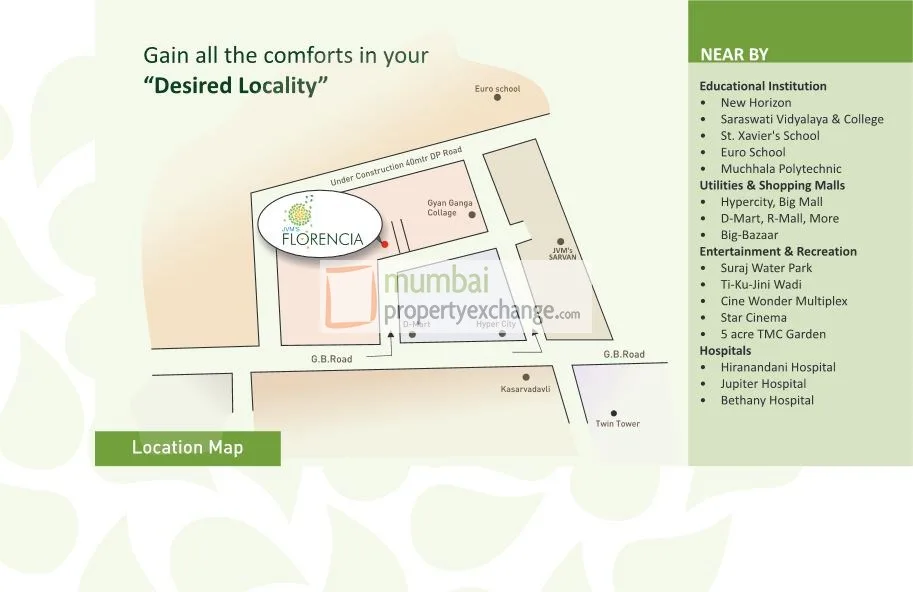 Florencia, Thane West — floor plan 2
