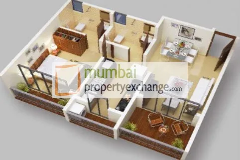Neelkanth Shrushti, Kalyan — floor plan 1