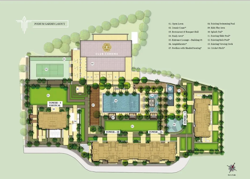 Sumer Trinity Vertical, Prabhadevi — floor plan 1