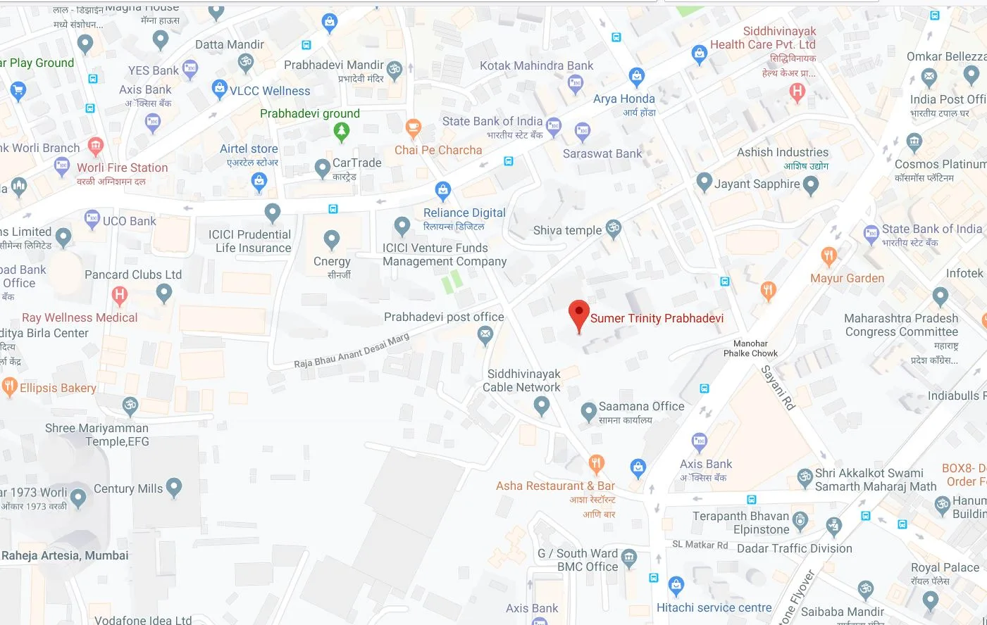 Sumer Trinity Vertical, Prabhadevi — floor plan 2