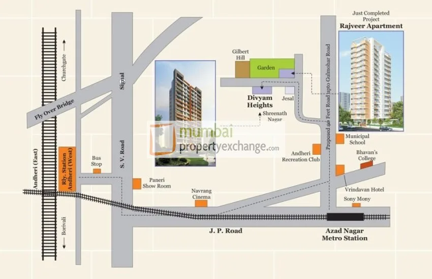 Divyam Heights, Andheri West — floor plan 2