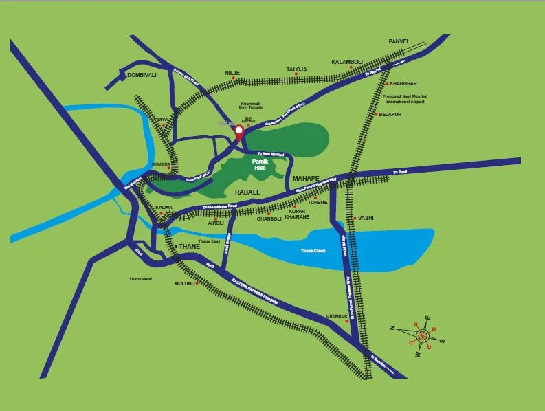 Bharat Ecovistas Phase II, Thane West — floor plan 2