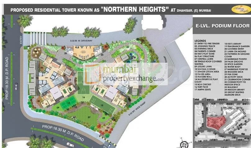 Northern Heights, Dahisar East — floor plan 2