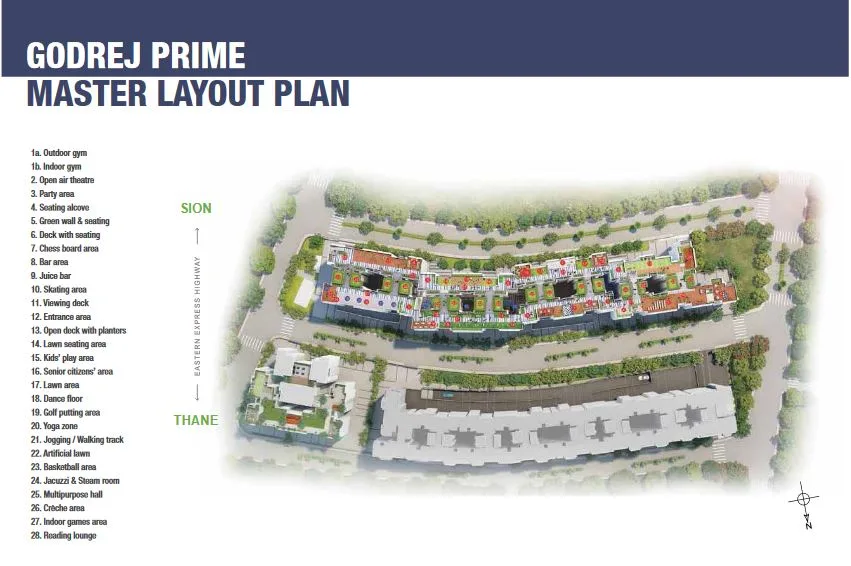 Godrej Prime, Chembur — floor plan 1
