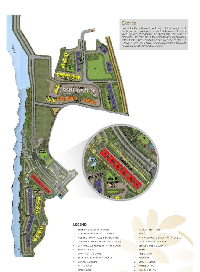 Lodha Exotica Palava, Dombivli — floor plan 1
