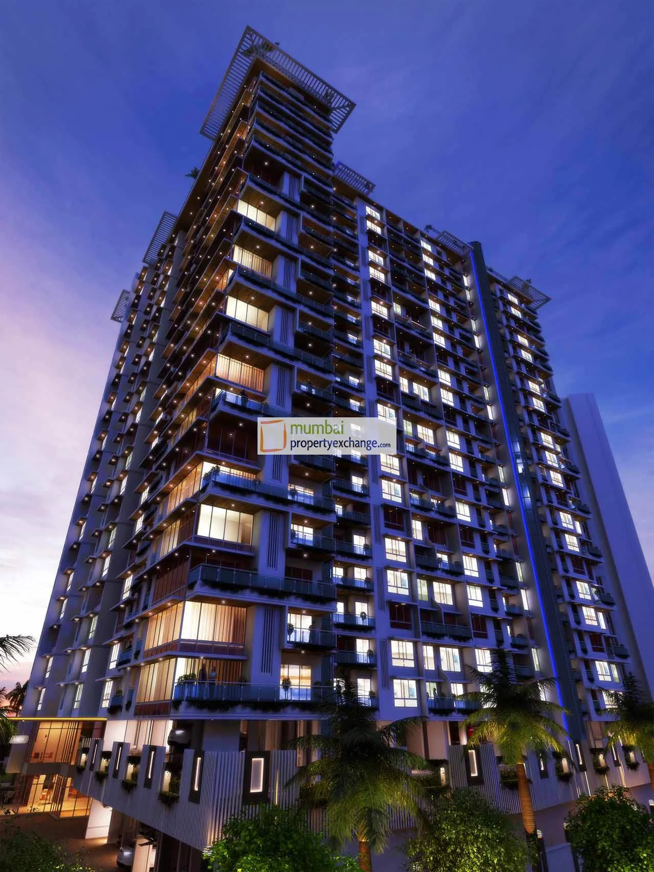 Woods Platina Wing B- Ebony Tower