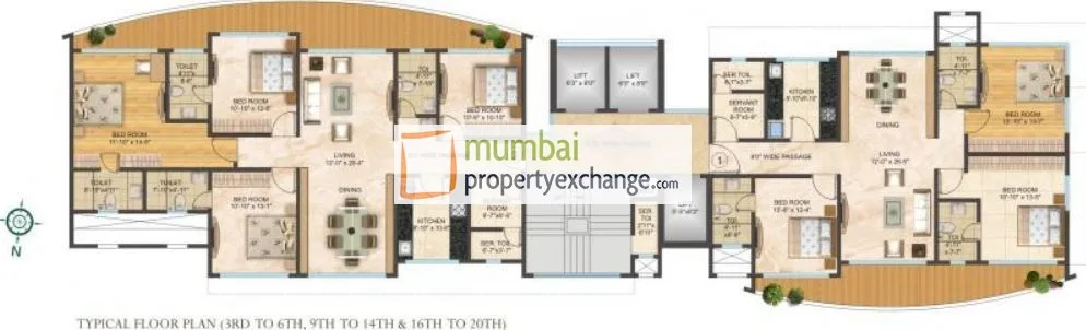 Ashville, Chembur — floor plan 1