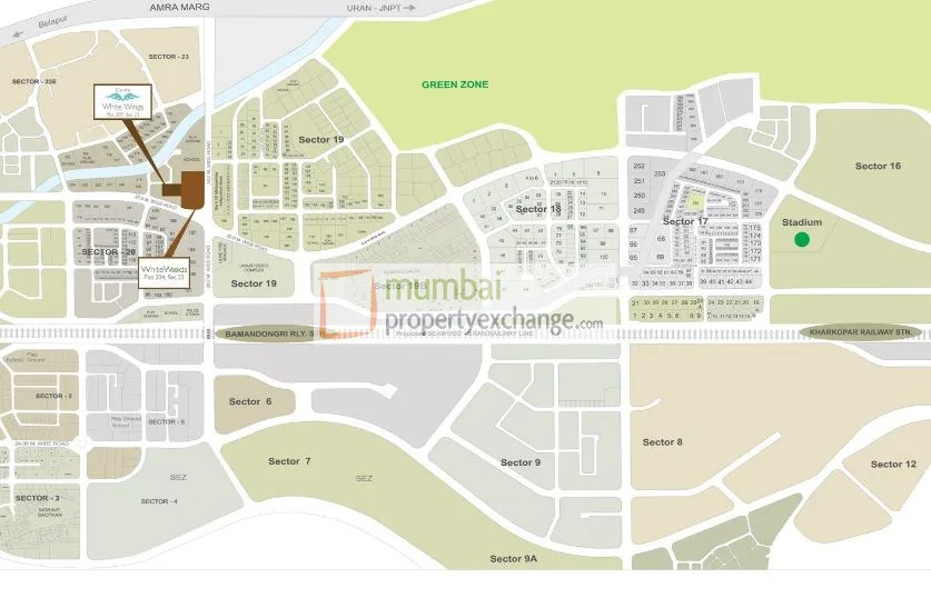 White Nest, Ulwe — floor plan 2