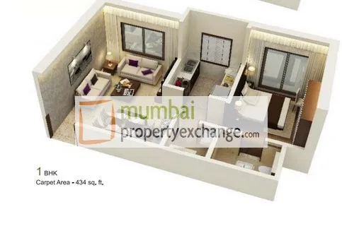 Eastern Winds, Kurla — floor plan 1