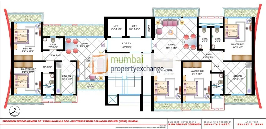 Gokul Panchavati, Andheri West — floor plan 1