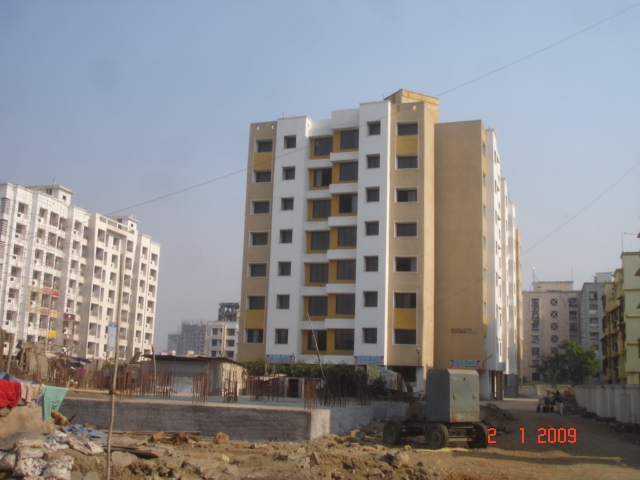 1 BHK Semi-Furnished in N.G.Palms , Mira Road