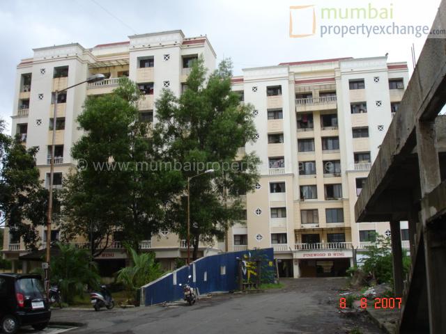 1 BHK Semi-Furnished in Pinewood, Thane West