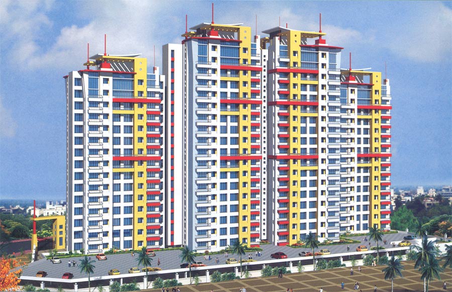 2 Semi-Furnished in Shreeji tower , Kharghar
