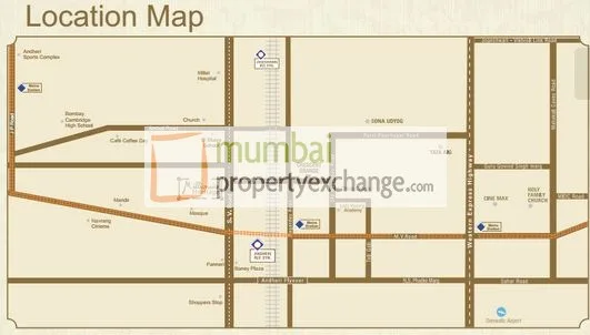 Millionaire Heritage, Andheri West — floor plan 2