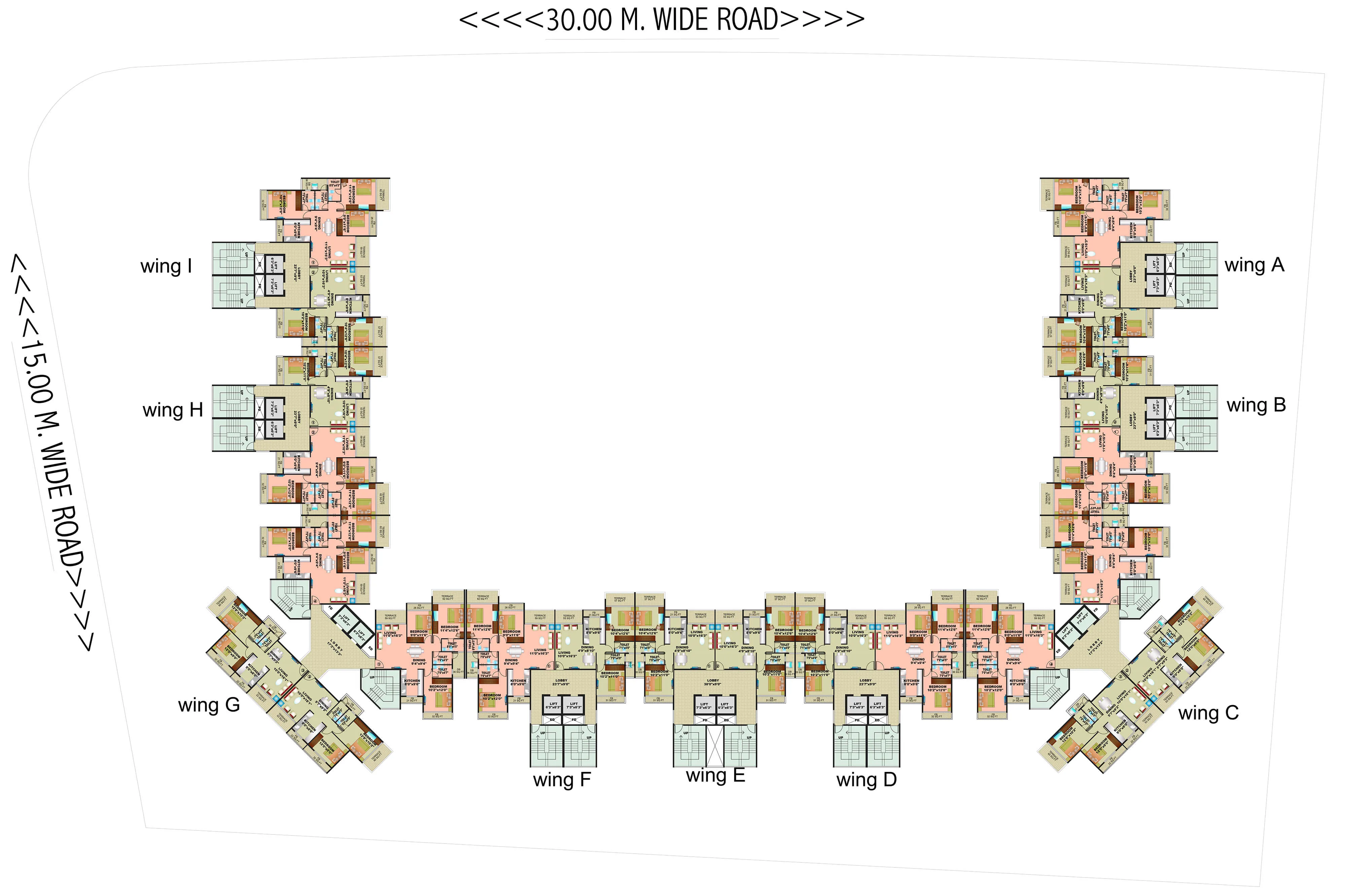 Bhagwati Imperia, Ulwe — floor plan 1