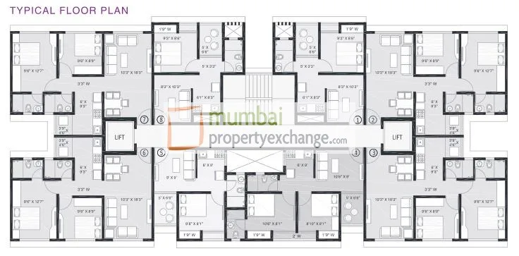 Platinum Tower - 1, Andheri West — floor plan 1