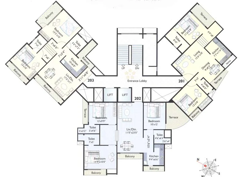 Keshav Kunj V, Nerul — floor plan 1
