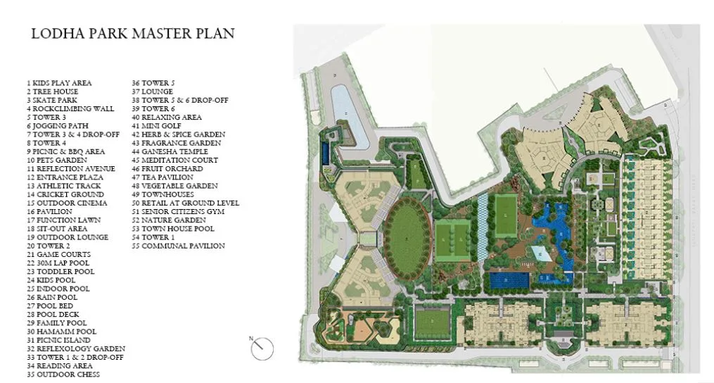 Lodha Kiara, Worli — floor plan 1