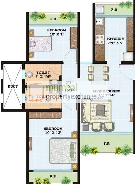 Rajal Veer Abhimanyu CHS, Borivali West — floor plan 1