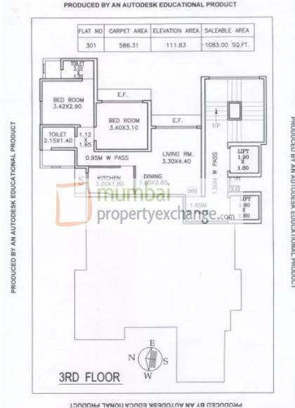 Rajal - Frances Chs Ltd, Jogeshwari — floor plan 1
