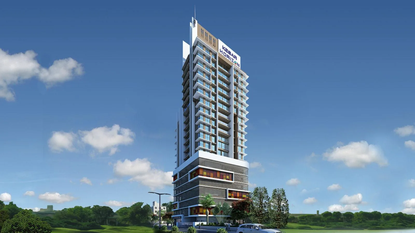 3 BHK Semi-Furnished in Kesar Horizon , Matunga