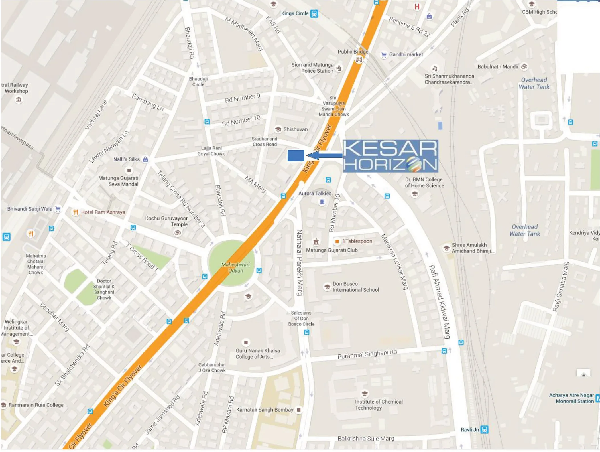 Kesar Horizon, Matunga — floor plan 2