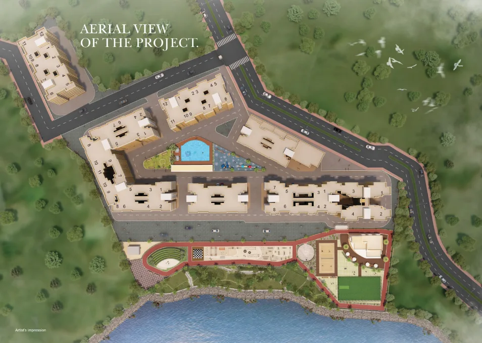 Labdhi Gardens, Neral — floor plan 1