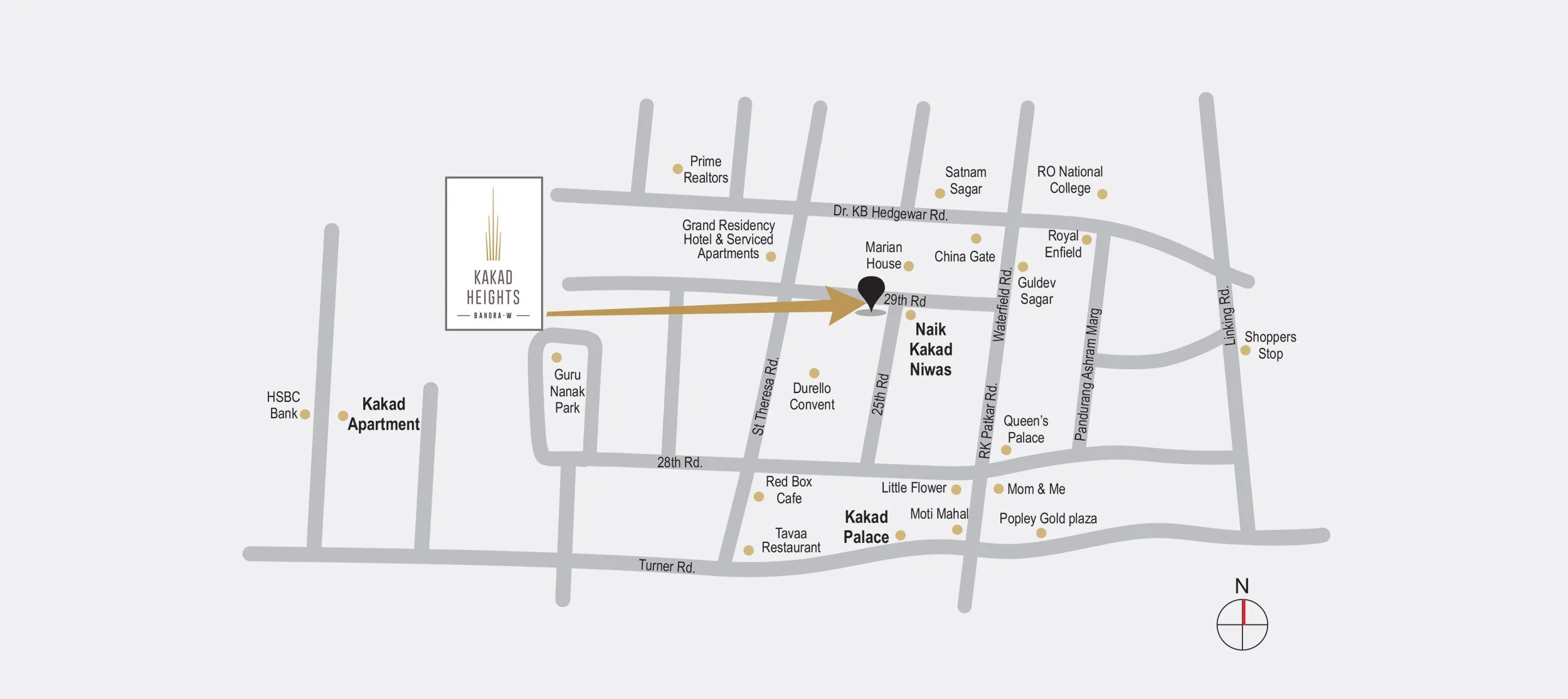 Kakad Heights, Bandra West — floor plan 2