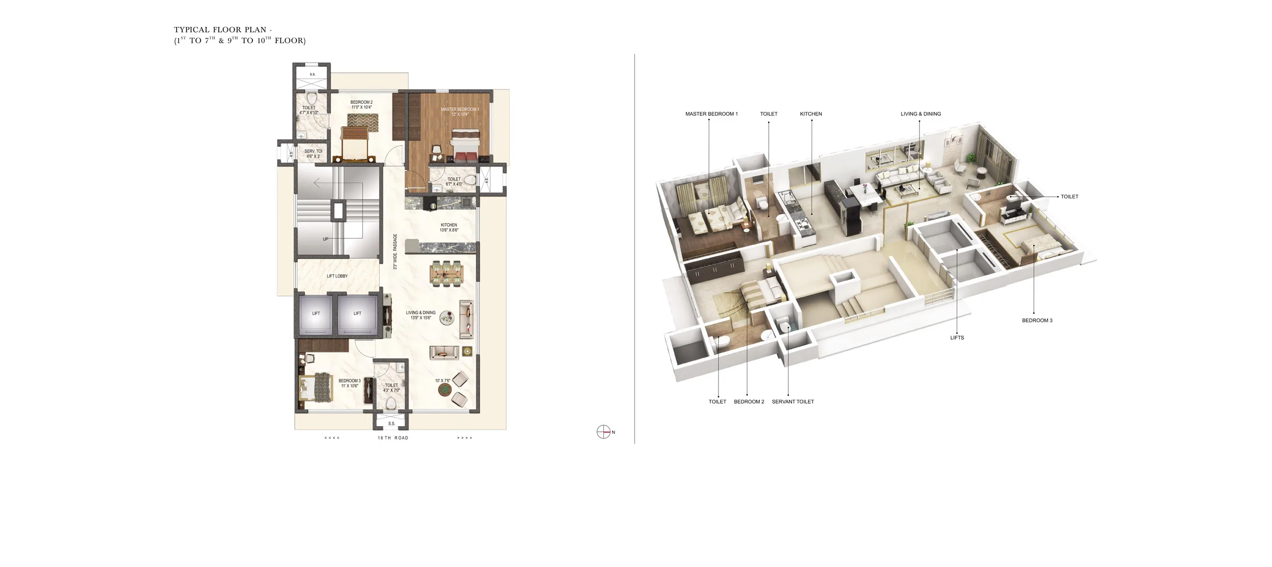 Kakad Classic, Bandra West — floor plan 1