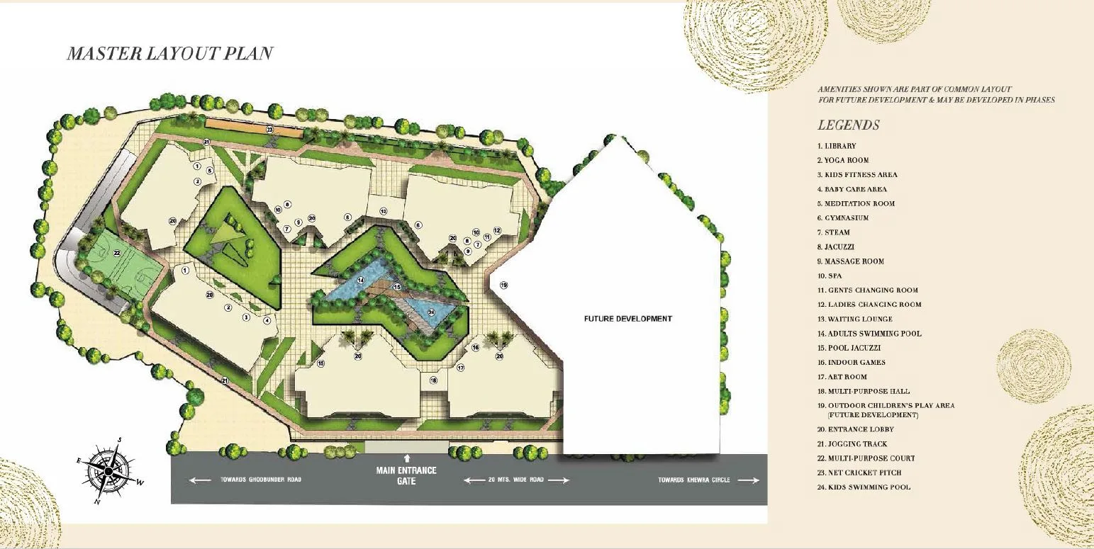 Acme Ozone Gingelia, Thane West — floor plan 1