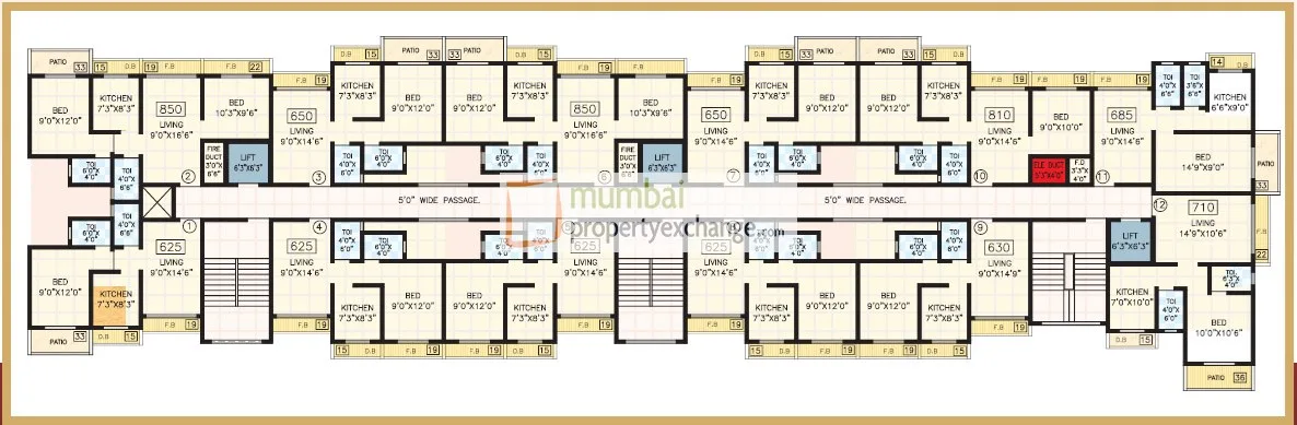 Vatsalya Vihar, Nalla Sopara — floor plan 1