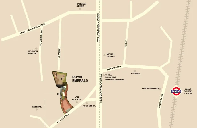 Royal Pearl, Malad West — floor plan 2