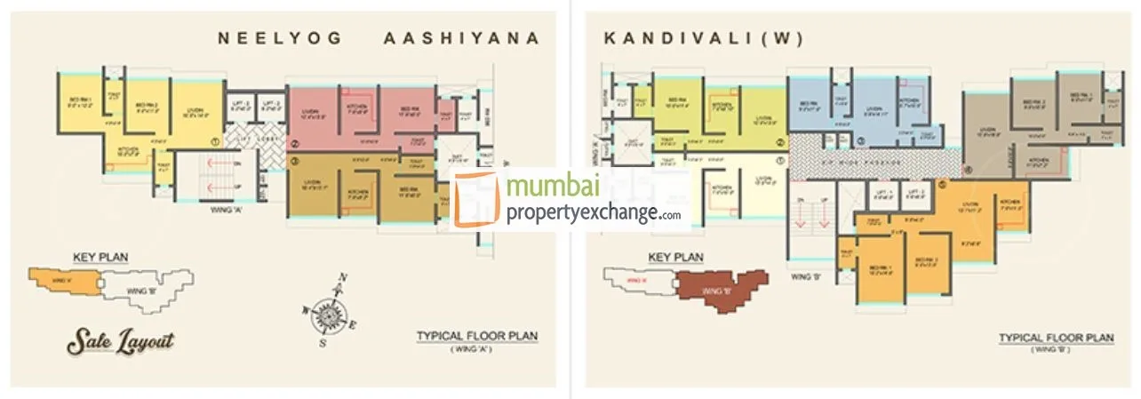 Neelyog Aashiyana, Kandivali West — floor plan 1