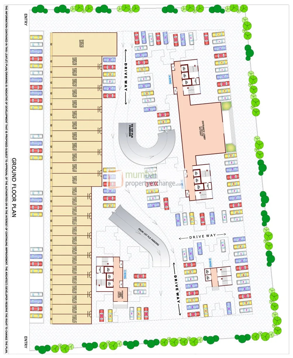 Juhi Serenity, Ghansoli — floor plan 1