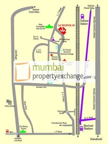 Acropolis, Borivali West — floor plan 2