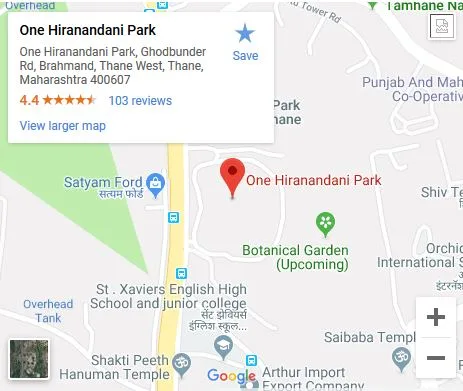 Hampton, Thane West — floor plan 2
