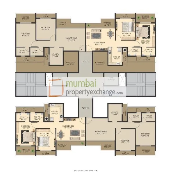 Essentia, Ulwe — floor plan 1