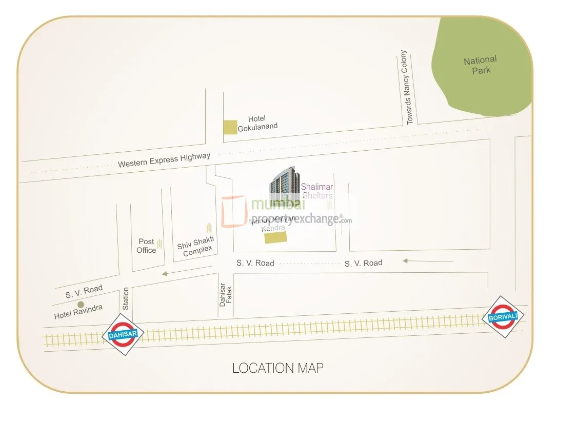 Shalimar Shelters, Dahisar East — floor plan 2