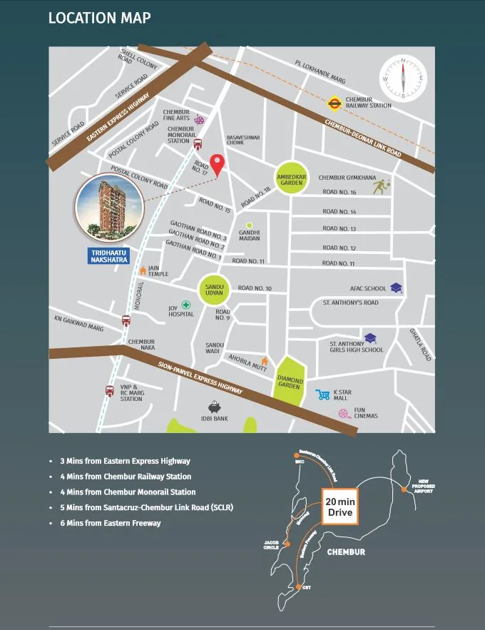 Tridhaatu Nakshatra, Chembur — floor plan 2