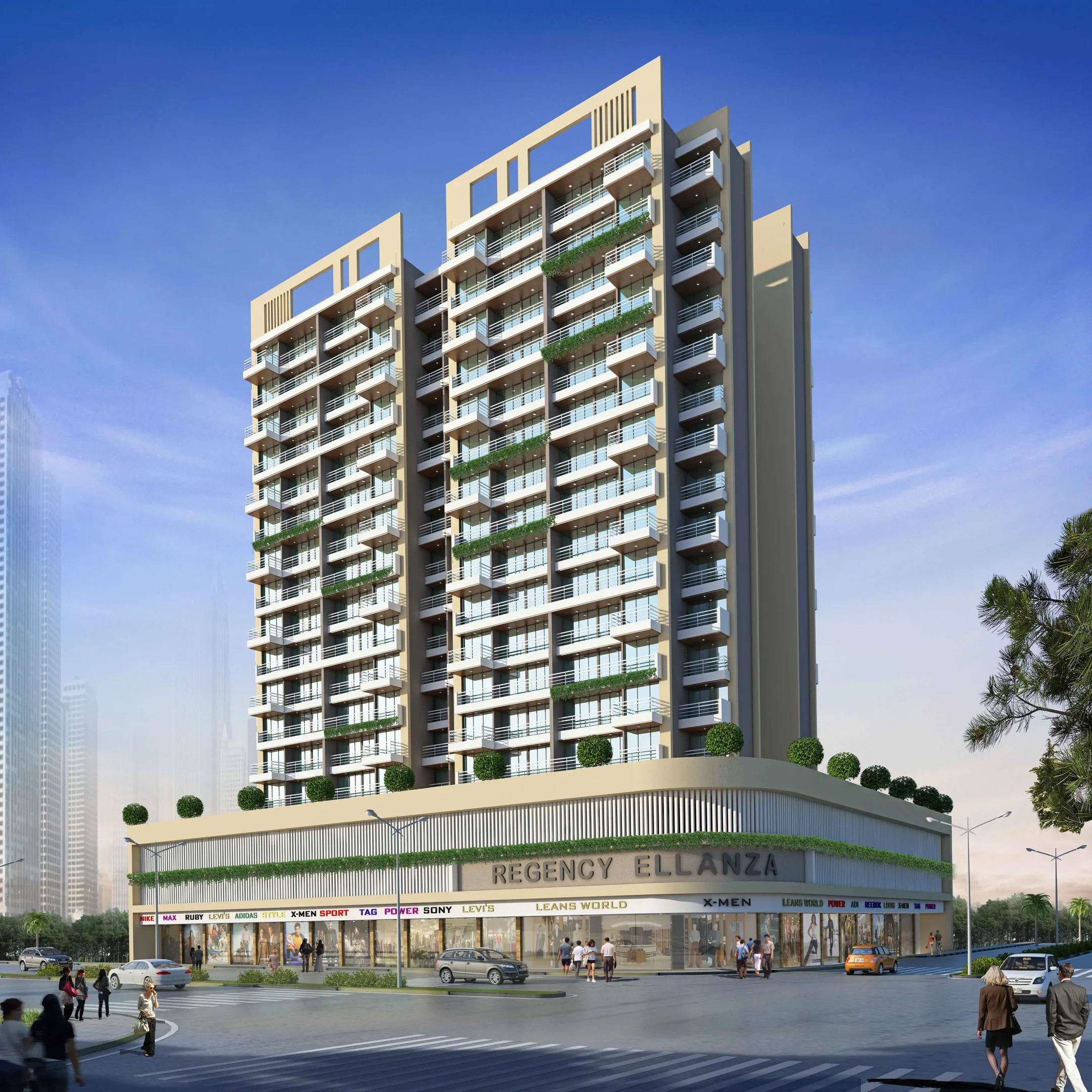 Regency Ellanza, Kalamboli