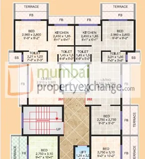 Uma Pride, Ulwe — floor plan 1