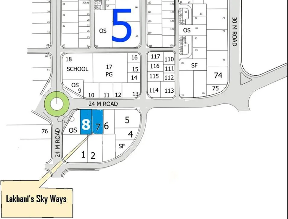 Skyways, Ulwe — floor plan 2