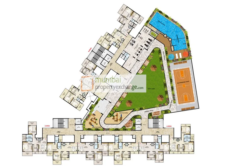 Gami Trixie, Ulwe — floor plan 1