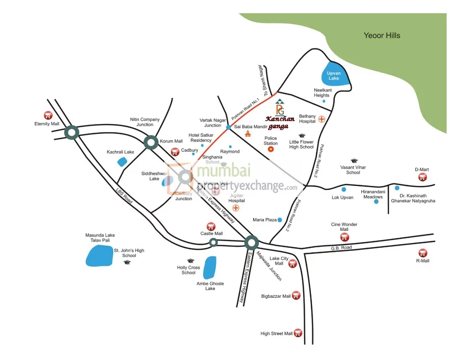 Puneet Kanchanganga Phase 2 Floor 26 To Floor 28, Vartak Nagar — floor plan 2
